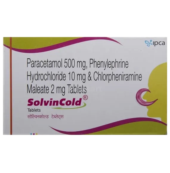 solvin cold tablet 10's